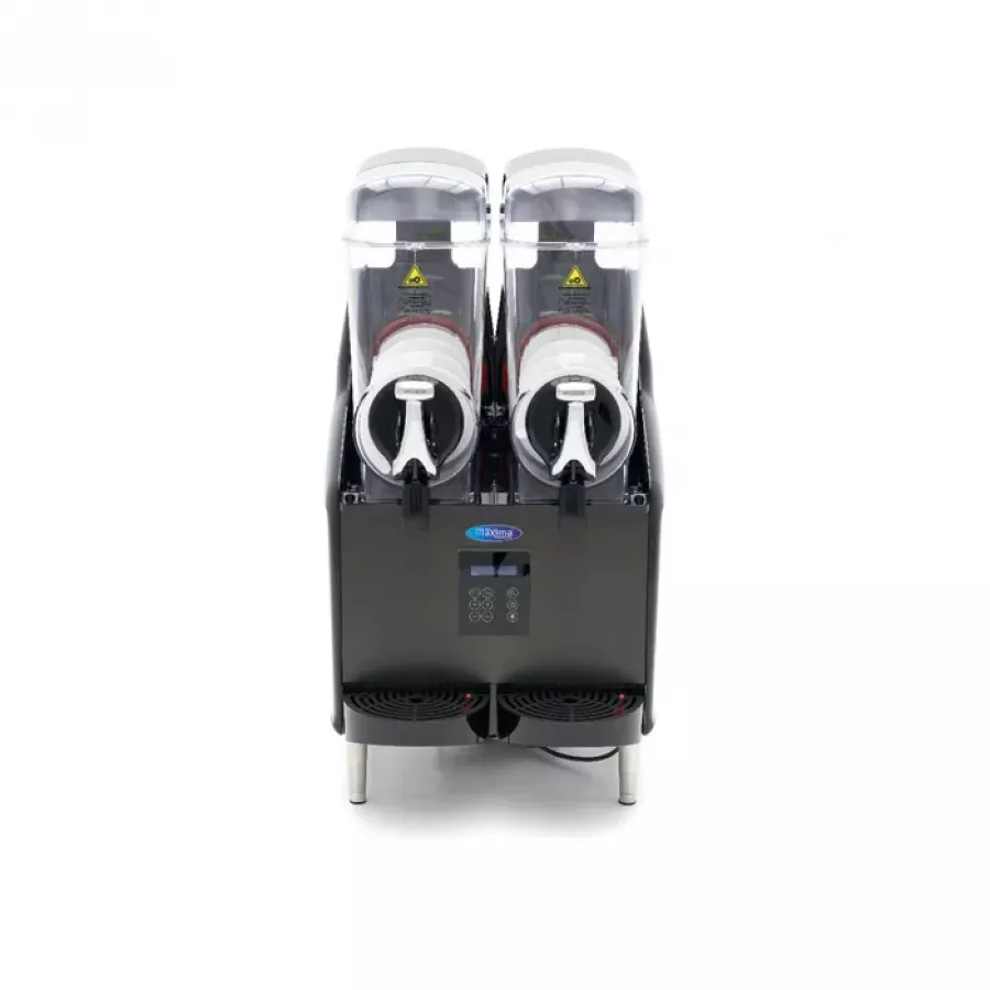Gastro Slush-Eis- & Granita-Maschine mit 2 × 12 Liter – digitales Display