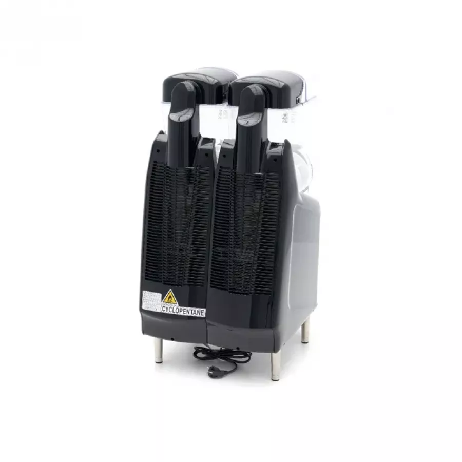 Gastro Slush-Eis- & Granita-Maschine mit 2 × 12 Liter – digitales Display