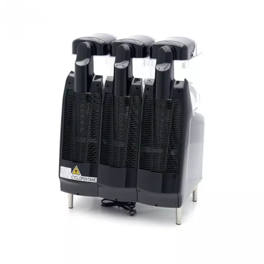 Maxima Gastro Slush-Eis- & Granita-Maschine mit 3 × 12 Liter – digitales Display