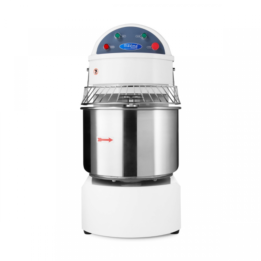 Teigknetmaschine - 60L - 38kg Teig - 2 Geschwindigkeiten - 400V