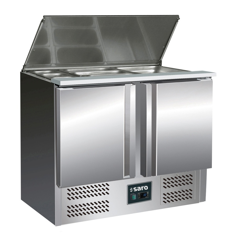 Saladette mit Polyethylen-Schneidebrett