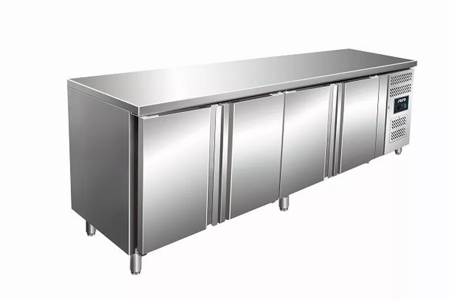 Kühltisch, 4 Türen, 2230x700x890 Kühltisch, 4 Türen, 2230x700x890