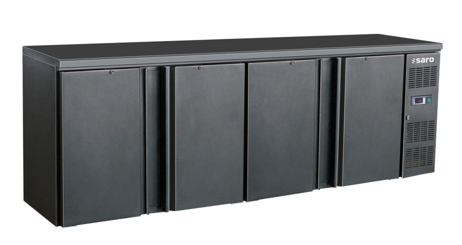 Barkoelkast 4 deuren | B 2542 x D 513 x H 860 mm