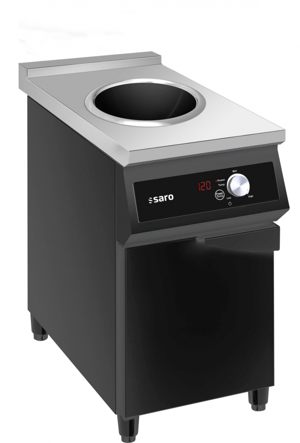 Artikelname: SARO Wok-Induktionsherd THEO mit Unterschrank – 5 kW