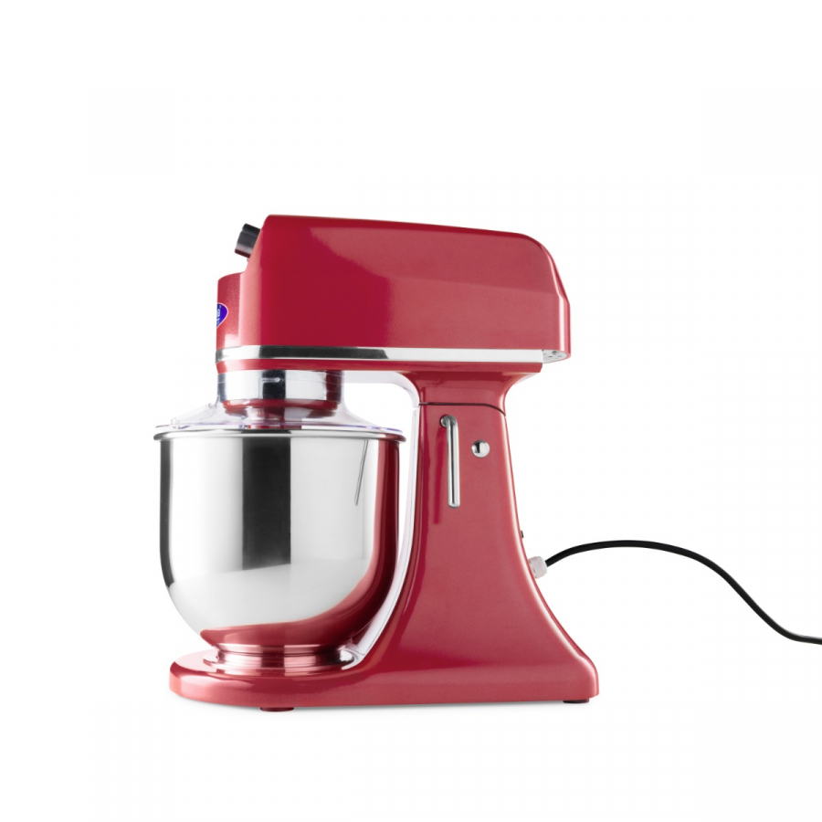 Keukenmachine - 7L - Tot 2kg deeg - Framboosrood