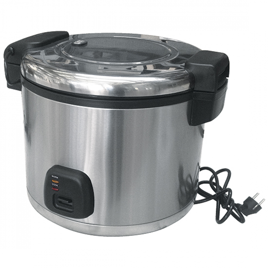 Elektro-Reiskocher in Edelstahl | 19 Liter