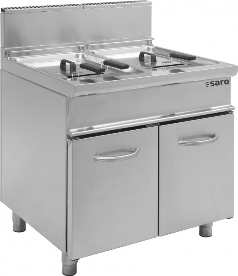 Gasfriteuse 2 x 17 liter 33 kW