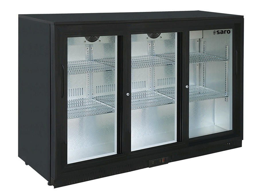 Barkühlschrank mit 3 Schiebetüren 320 Liter