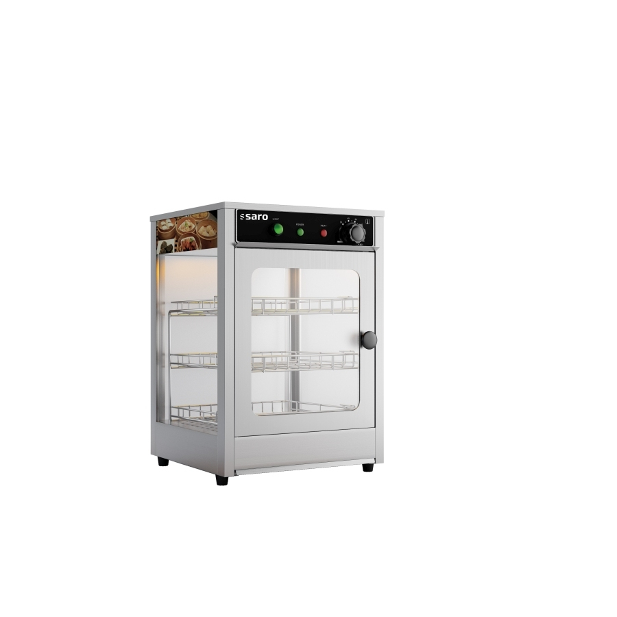 Heiße Theke 43 L 0.6 kW | 3 höhenverstellbare Roste