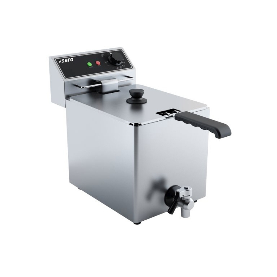 Fritteuse 3 kW 8 Liter | B 267 x L 420 x H 378 mm