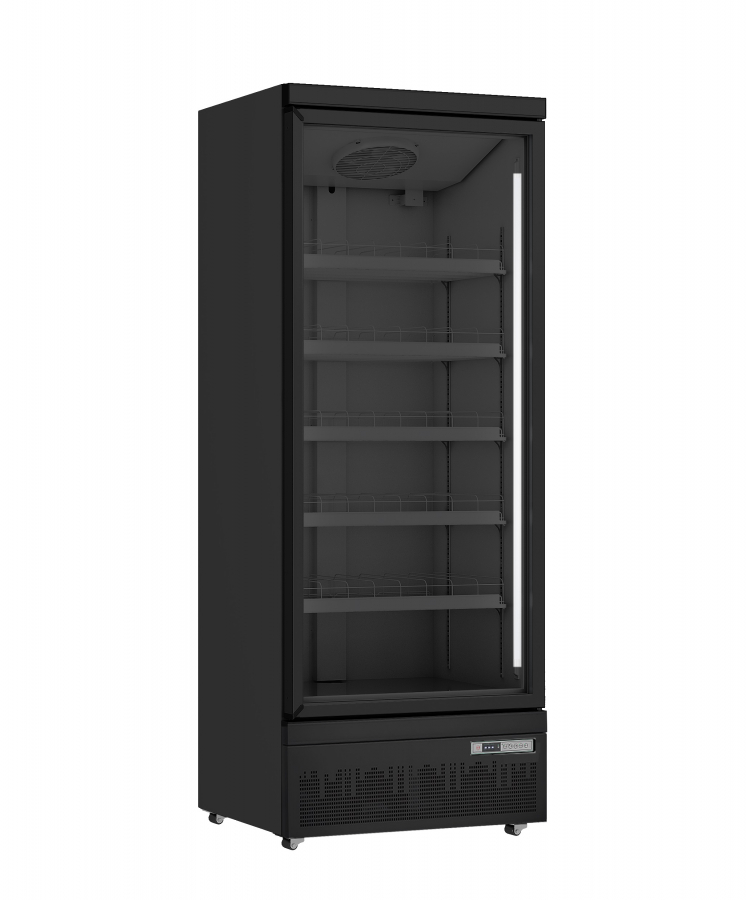 Kühlschrank mit Glastür GTK-600 Pro - Profi Kühlgerät für Gastronomie und Gewerbe