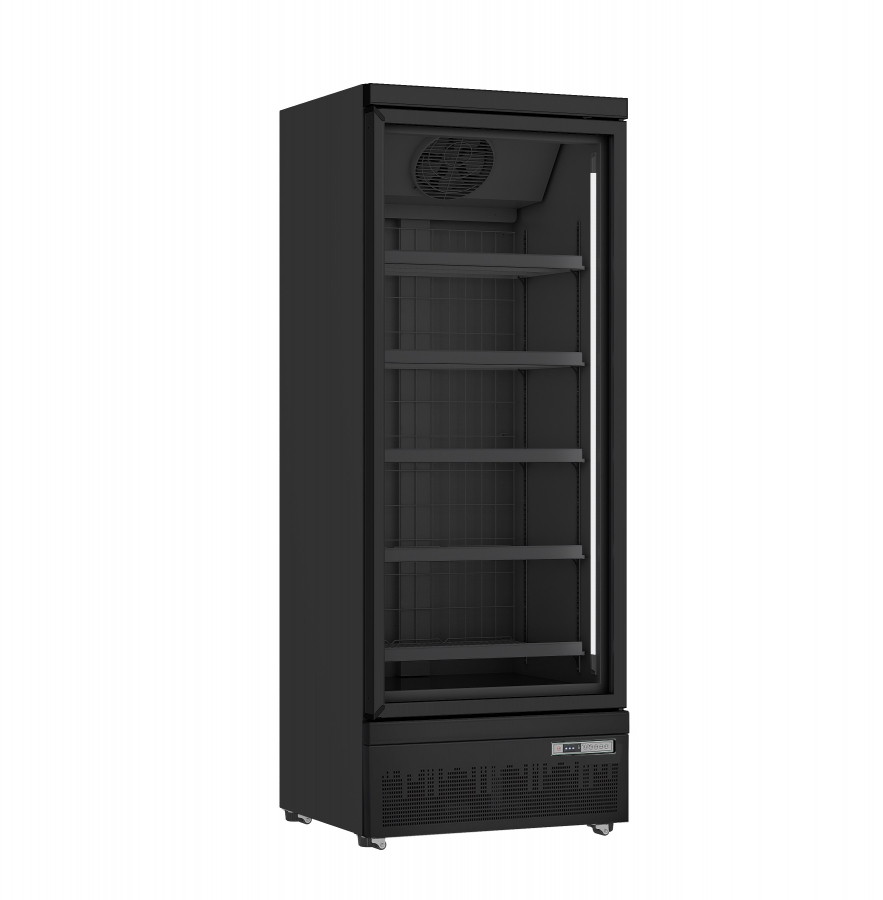 Tiefkühlschrank mit Glastür GTK-560 Pro - Großer Tiefkühlschrank für die Gastronomie