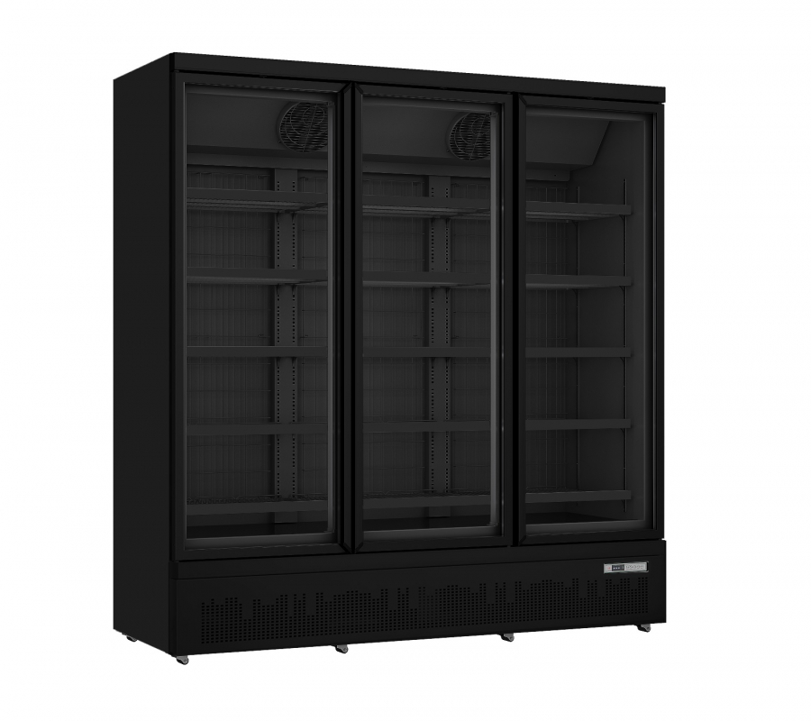 Tiefkühlschrank mit 3 Glastüren GTK-1480 S Pro - Gastrohot