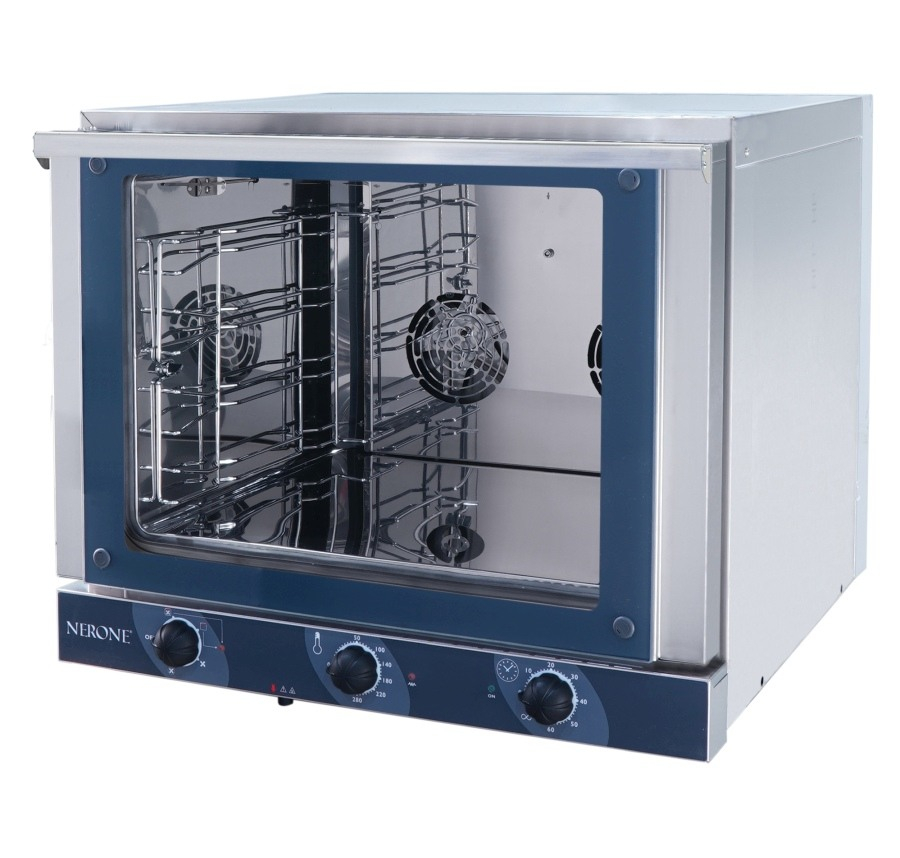 Heteluchtoven met grill EKO GN deurmontage links