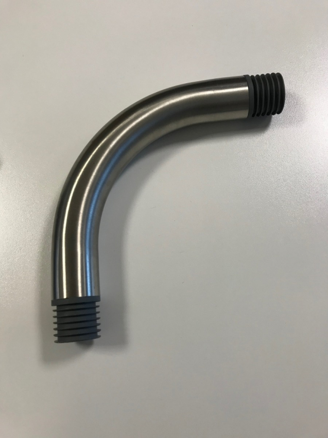 RVS-hoekverbinder voor kantbescherming 150 mm