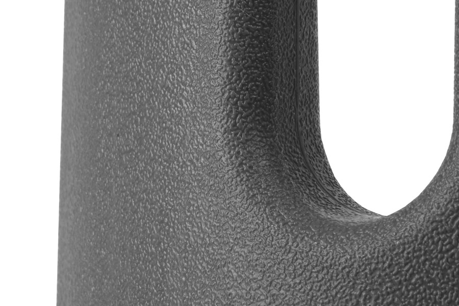 Kunststof hoekbescherming 380 mm hoog grijs