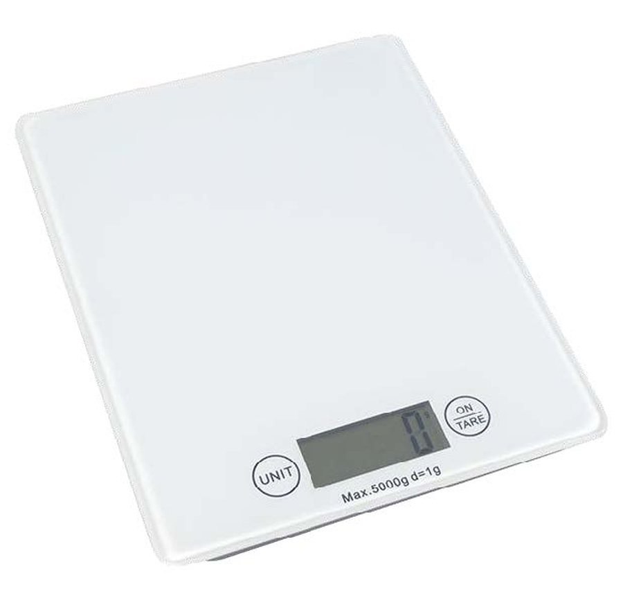 Digitale keukenweegschaal glasplaat 5 kg