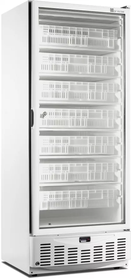 Tiefkühlschrank mit Glastür 525 L | B 750 x T 740 +45 x H 1900