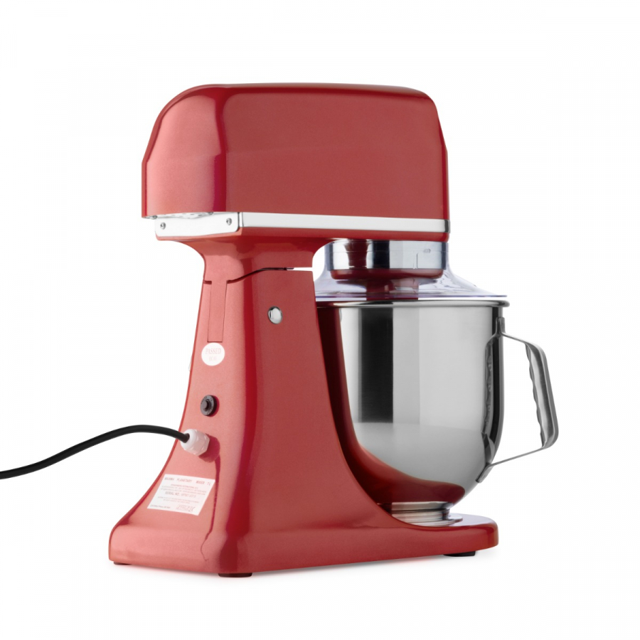 Keukenmachine - 7L - Tot 2kg deeg - Framboosrood