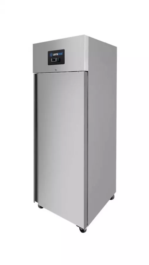 Gefrierschrank 1 Tür 650 Liter Edelstahl leise LED Gastronomie