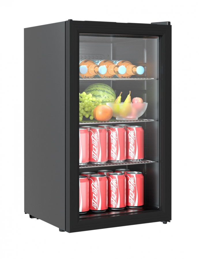 Kühlschrank 1 Glastür Tischmodell 80 Liter - ideal für Gastronomie und Gewerbezwecke Kühlschrank 1 Glastür Tischmodell 80 Liter - ideal für Gastronomie und Gewerbezwecke
