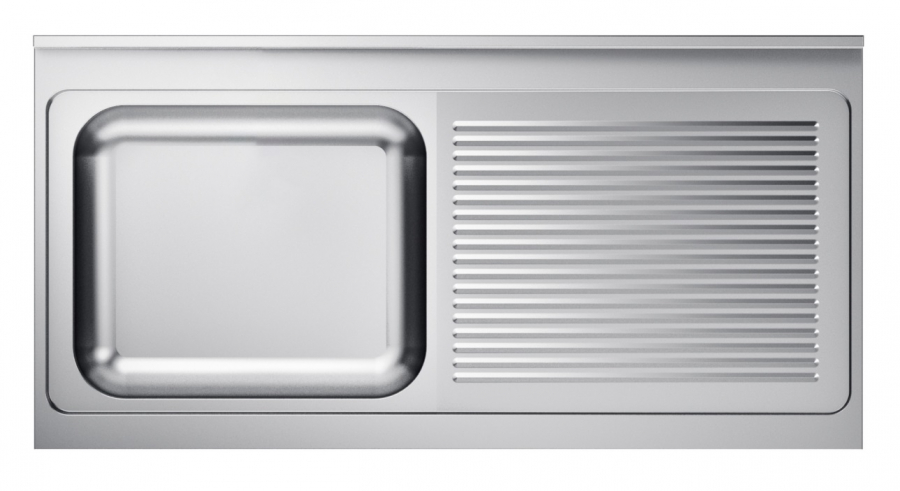 700 Spültischplatte 1 Links 1400