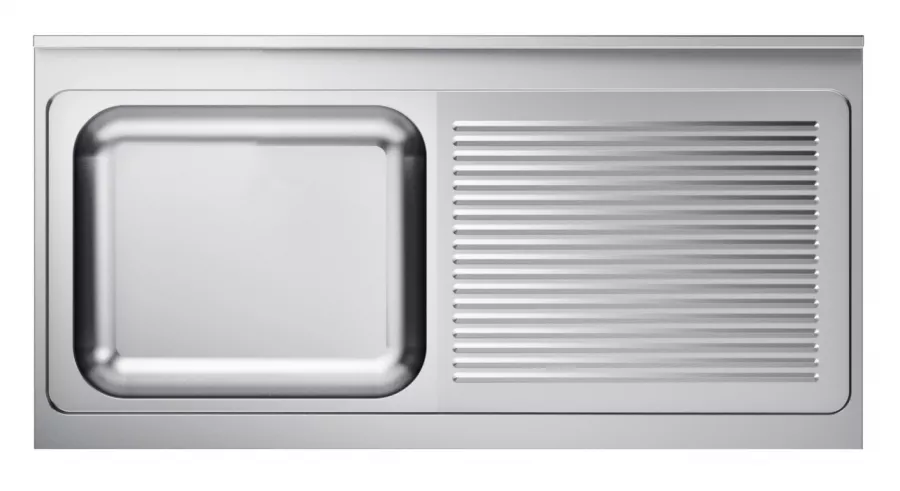 700 Spültischplatte 1 Links 1400