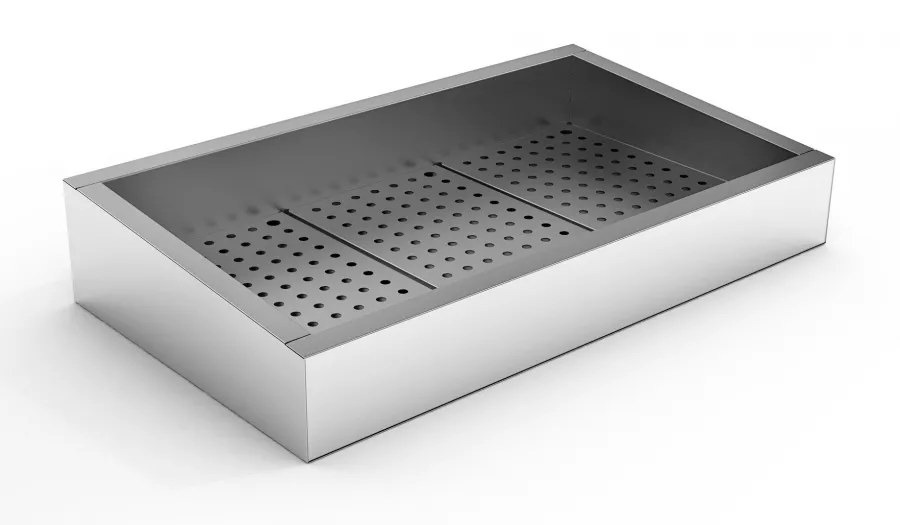 Gemahlenes Eis Behälter Schief 3/1