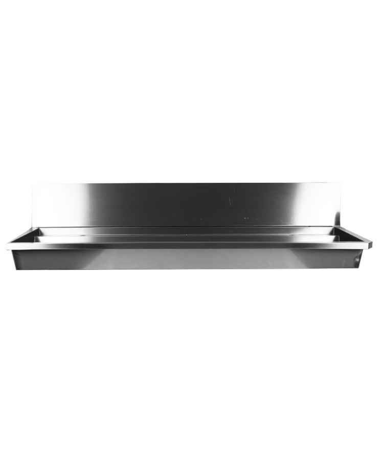 Edelstahl Waschbecken 1800 mm – Mit 3 Ablasshähnen Edelstahl Waschbecken 1800 mm – Mit 3 Ablasshähnen