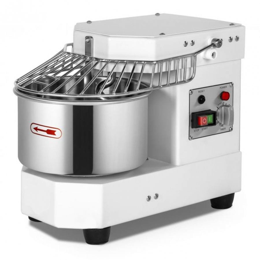 Teigmaschine 8L – Kompakte Knetmaschine, 3 kg Teig, 0,7 kW Motor Teigmaschine 8L – Kompakte Knetmaschine, 3 kg Teig, 0,7 kW Motor