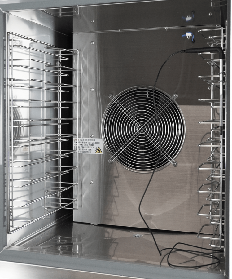 Schnellkühler 5x GN 1/1 – +80 °C auf -18 °C – Edelstahl Schnellkühler 5x GN 1/1 – +80 °C auf -18 °C – Edelstahl