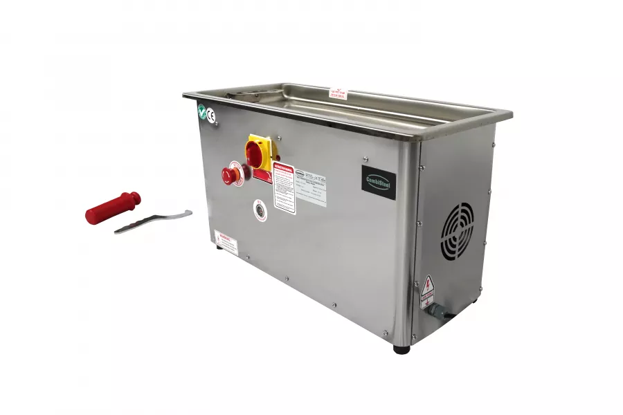 Fleischwolf 22, 450 kg/h, Edelstahl, 1,5 kW, 400 V, fester Kopf