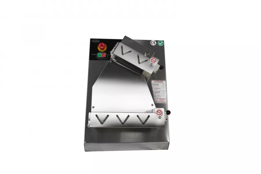 Teigausroller 30 cm – Edelstahl, 3 mm einstellbar, 0,18 kW Teigausroller 30 cm – Edelstahl, 3 mm einstellbar, 0,18 kW