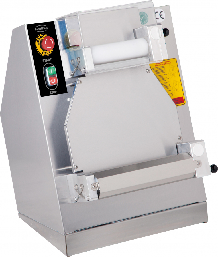 Teigausroller 30 cm gerade –  3 mm einstellbar, 0,18 kW