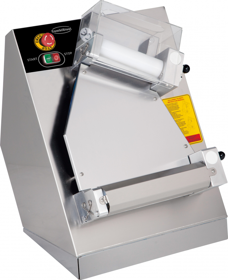 Teigausroller 30 cm – stufenlos einstellbar bis 3 mm, 0,18 kW Motor