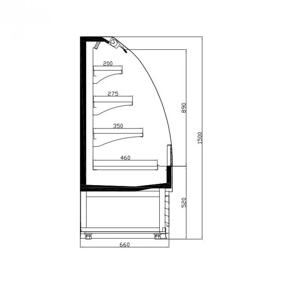 Kühlvitrine 1.3