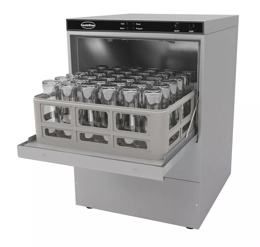 Geschirrspülmaschine – 30 Körbe/h mit Spülmitteldosierer, 230 V Geschirrspülmaschine – 30 Körbe/h mit Spülmitteldosierer, 230 V