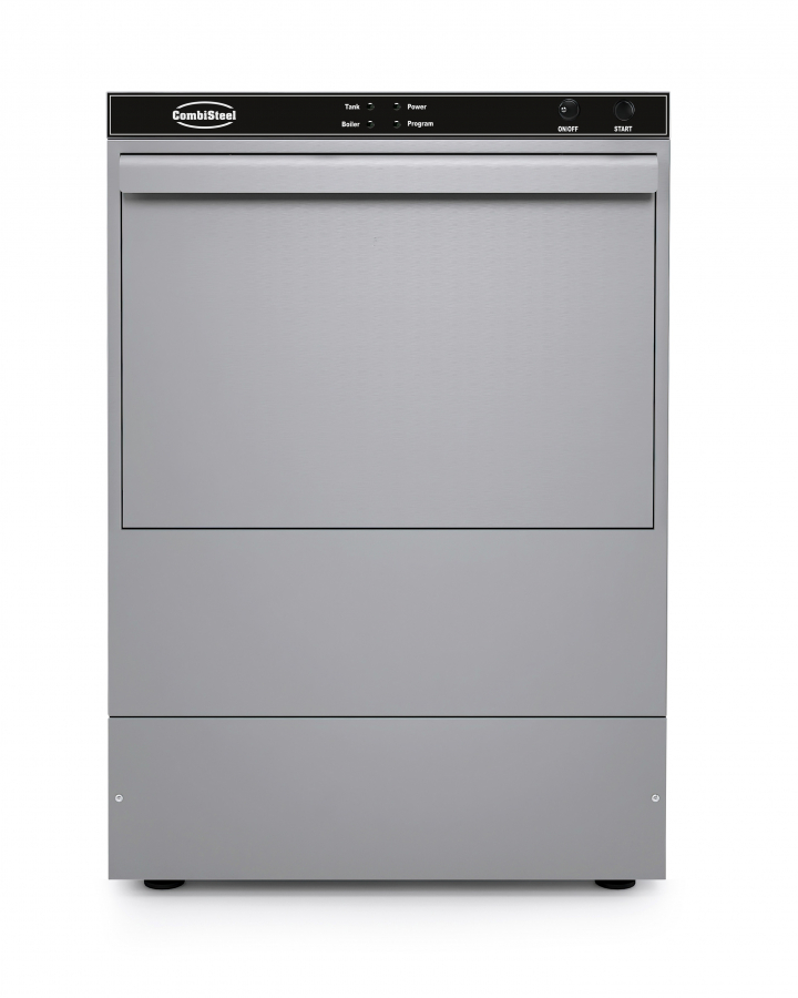 Geschirrspülmaschine – 500×500 mm Korb, 30 Körbe/Stunde, 3,6 kW