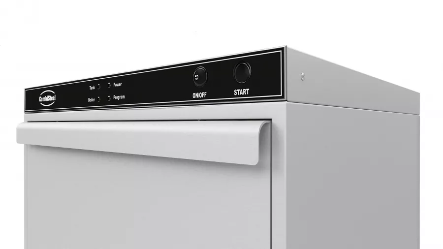 Geschirrspülmaschine – 500×500 mm Korb, 30 Körbe/Stunde, 3,6 kW