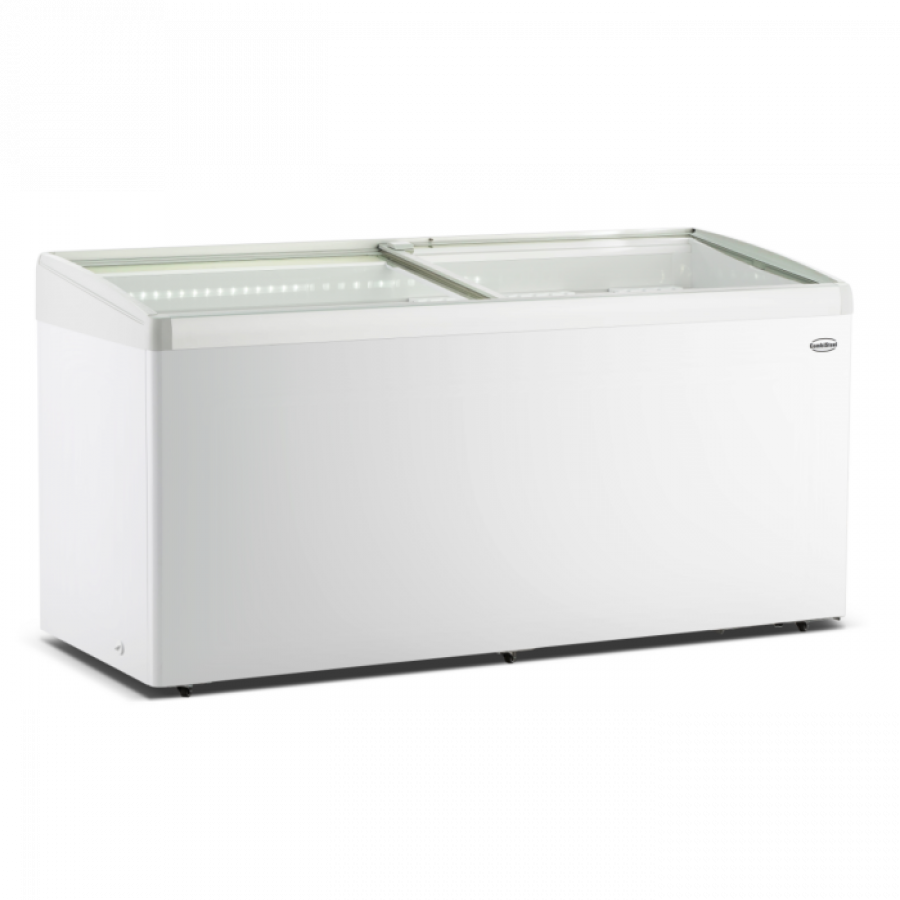 Gefrierschrank Lotte-516 mit Glasdeckel – 516L Kühl- & Gefriertruhe