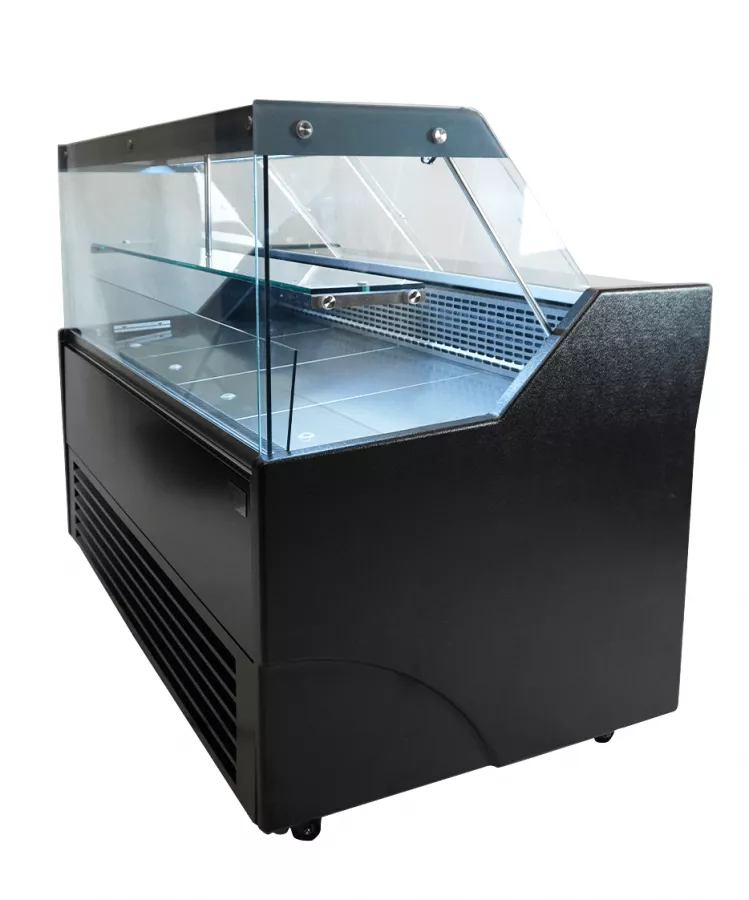 Kühlvitrine 158 l – Wesley 2.0 – Umluft – LED Kühlvitrine 158 l – Wesley 2.0 – Umluft – LED