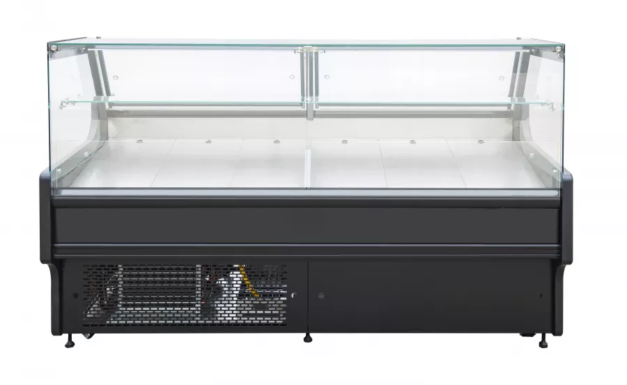 Kühlvitrine 310 l – Umluft – LED – Klappglas