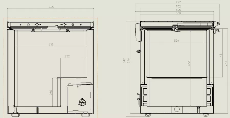 Tiefkühltruhe Rfs Deckel 202 L