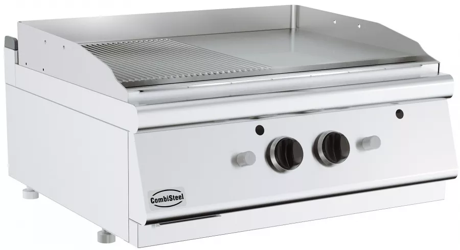 BASE 700 EL. GRILLPLATTE – Chrom/gerillt für Profi-Grillgenuss BASE 700 EL. GRILLPLATTE – Chrom/gerillt für Profi-Grillgenuss