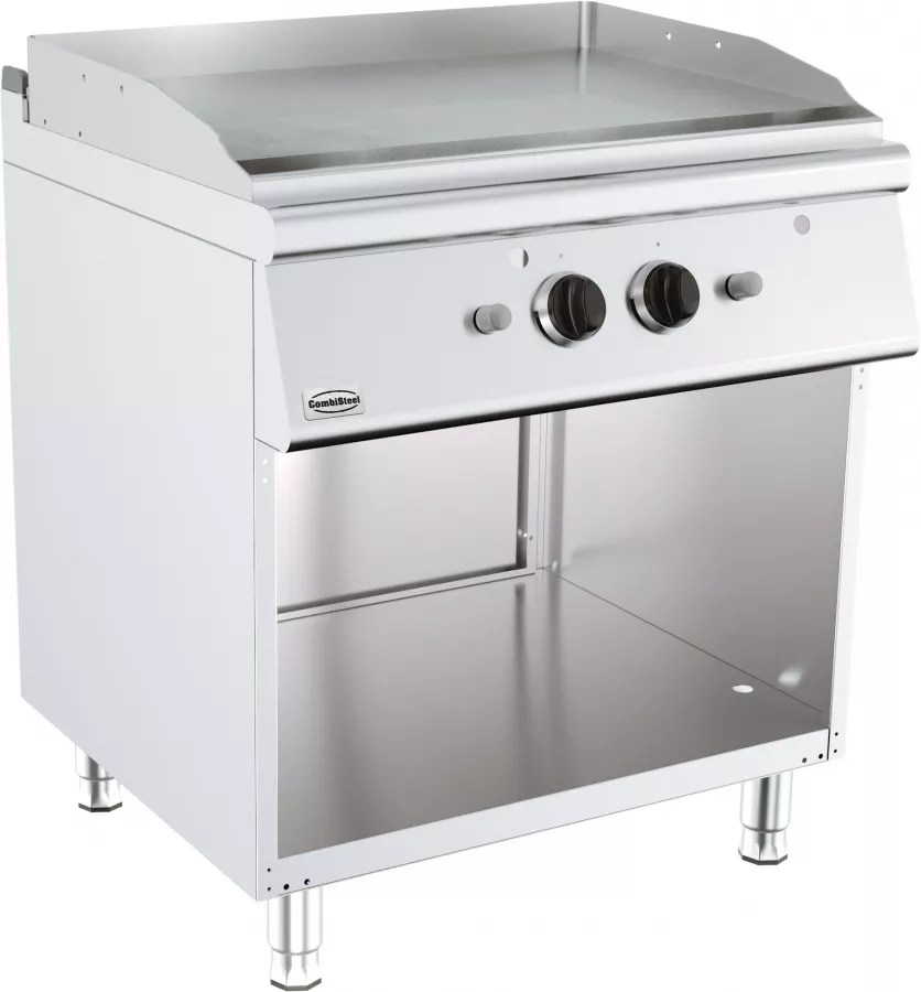 Base 700 Gas Grillplatte Chrom