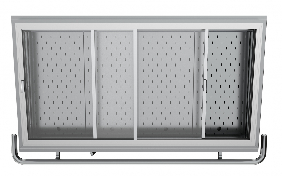 Gekühlte Fischtheke