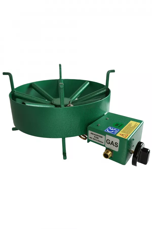 15 kW Gas-Wokbrenner, Edelstahl, Tischgerät, Erdgas G25 15 kW Gas-Wokbrenner, Edelstahl, Tischgerät, Erdgas G25