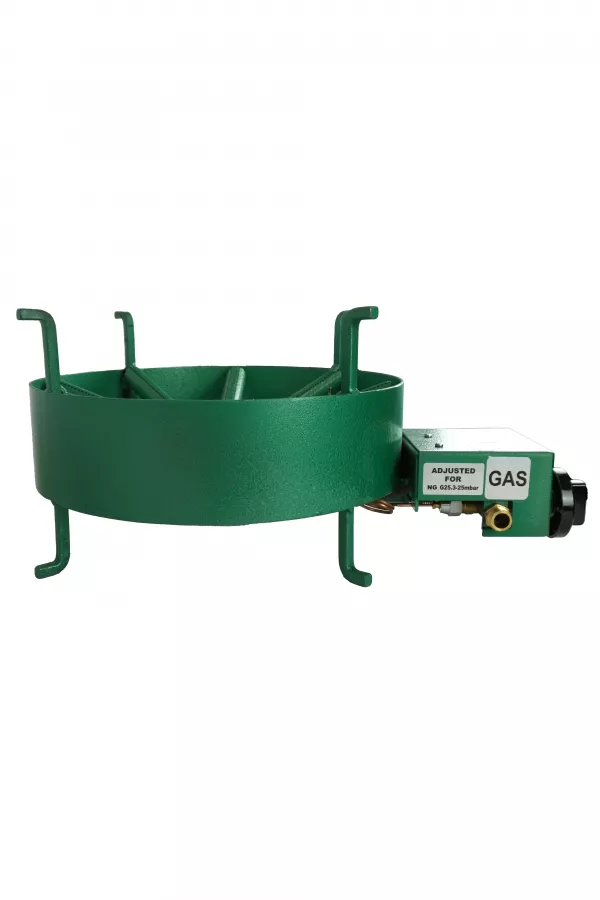 15 kW Gas-Wokbrenner, Edelstahl, Tischgerät, Erdgas G25 15 kW Gas-Wokbrenner, Edelstahl, Tischgerät, Erdgas G25