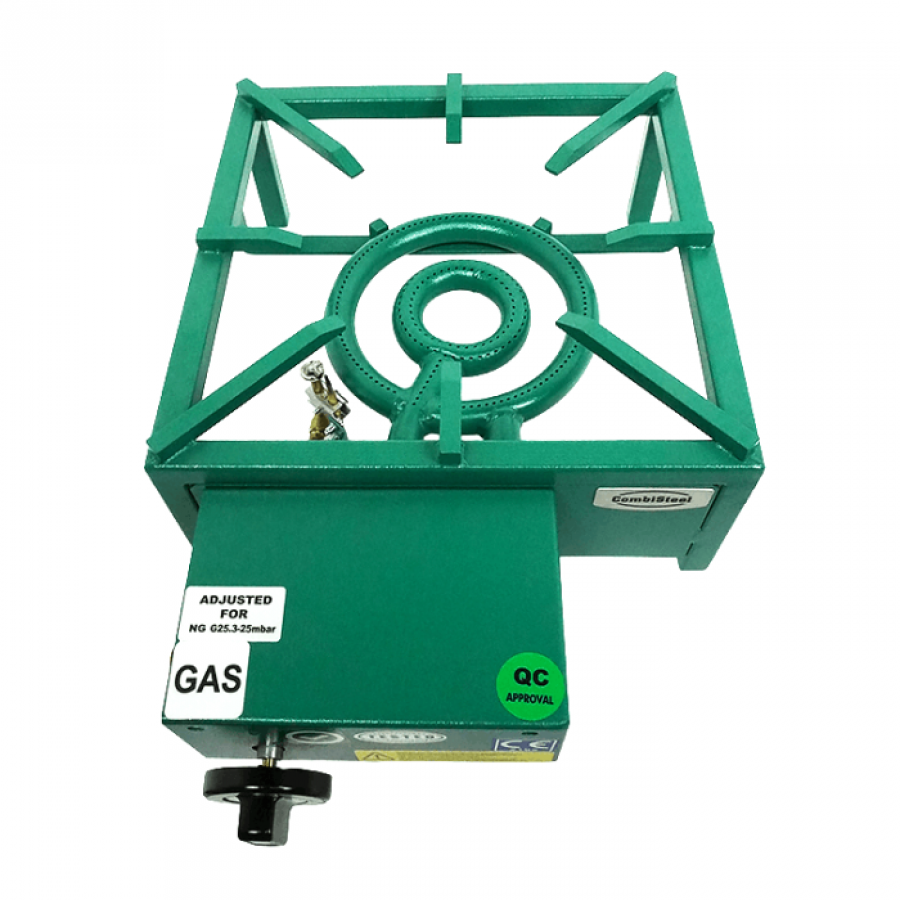 Gas-Wok-Brenner 11 kW – Kompaktes Tischmodell für Profi-Küchen