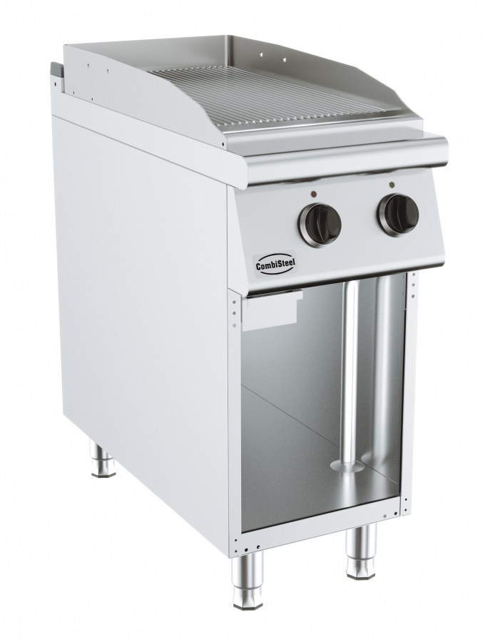 Base 900 El. Grillplatte Gerillt – Perfekte Grillstreifen